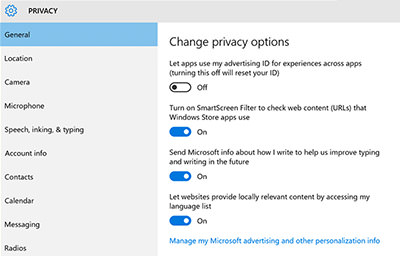 15 Ways to Strengthen Your Privacy in Windows 10